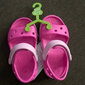 🐊Crocs Kids Bayaband Sandal K
Pink💗 Size C 8 & C 10